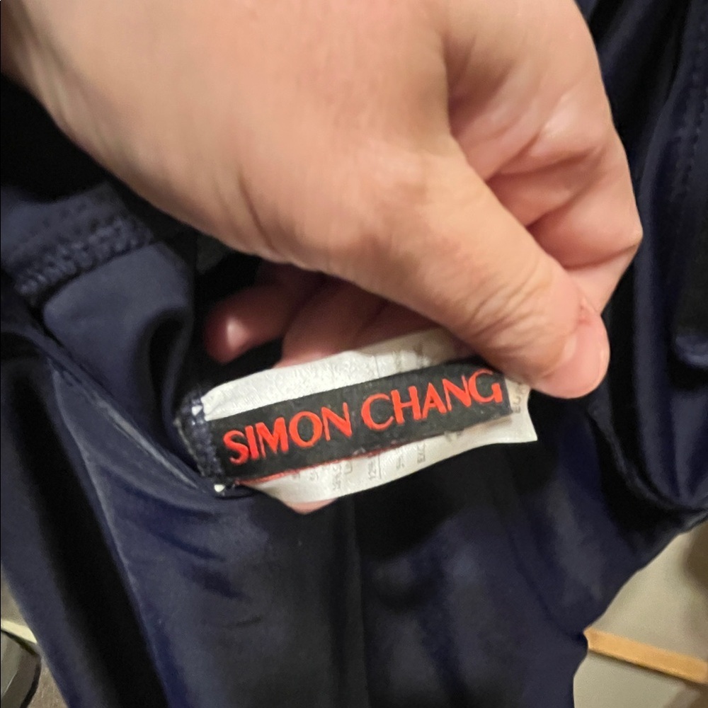 Simon Chang Dark Blue Swimwear - Picture 2 of 4